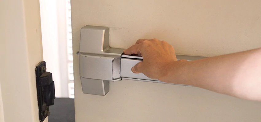 Roller Gate Panic Bar Installation in La Habra, California